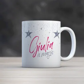 Mug "Is Magic" personalizzata con nome