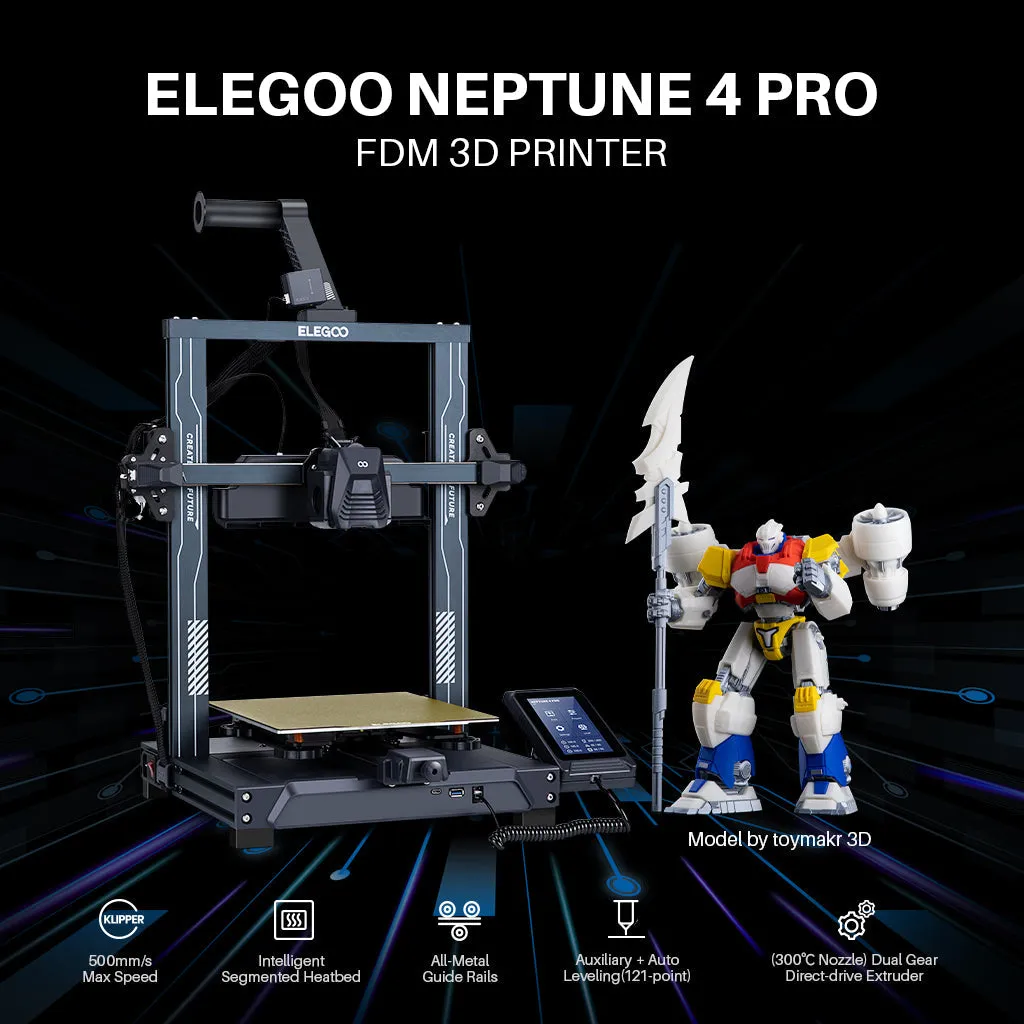 Neptune 4 Pro FDM 3D Printer