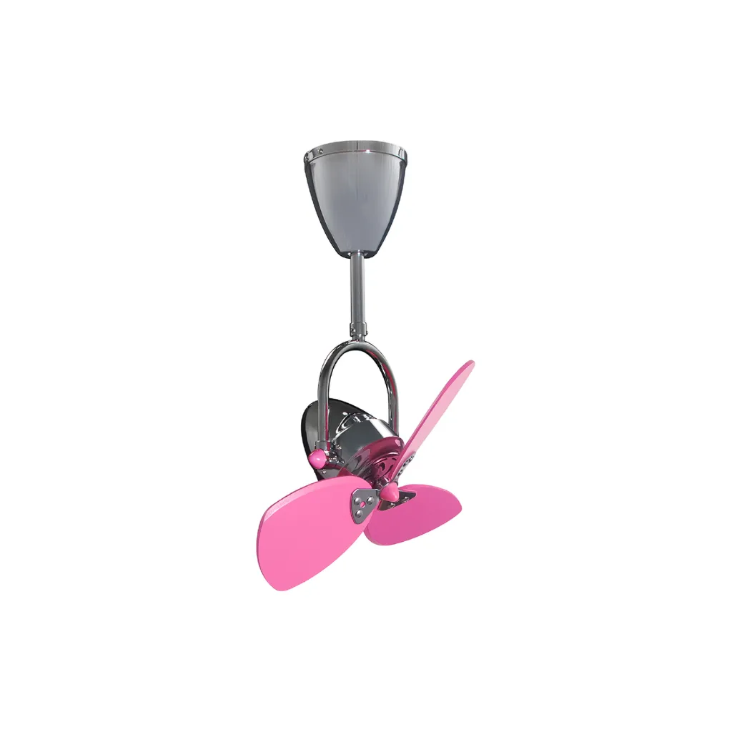 NSB FINO 2 (Variety of Colors) 16 Inch Remote Control Mini Ceiling Fan