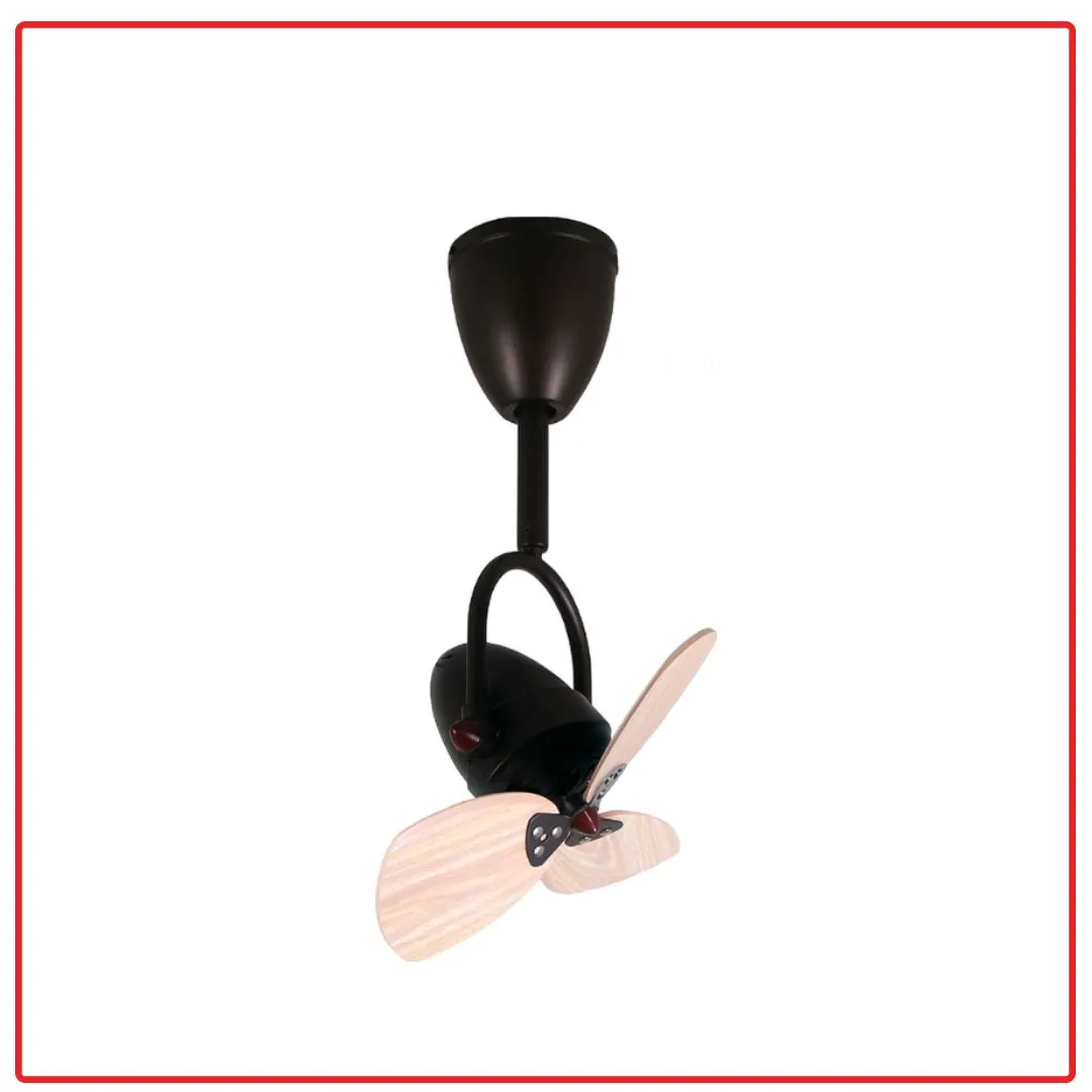 NSB FINO 2 (Variety of Colors) 16 Inch Remote Control Mini Ceiling Fan