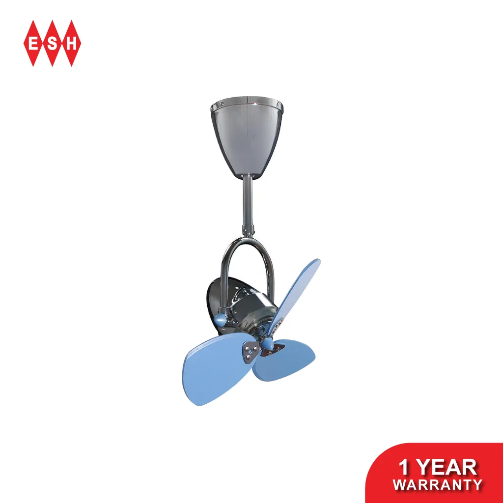 NSB FINO 2 (Variety of Colors) 16 Inch Remote Control Mini Ceiling Fan