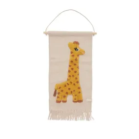 OYOY Giraffe Wall Hanger Rose