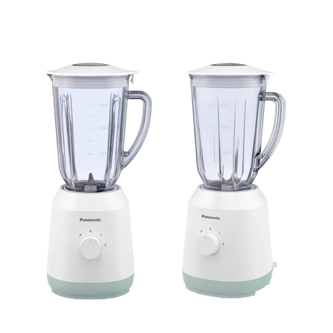 Panasonic MX-EX1531WSK 1.5L Lightweight Plastic Twin Jug Blender with Dry Mill