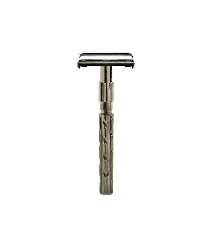 Parker - 22R Safety Razor, Butterfly Open, Gunmetal Handle