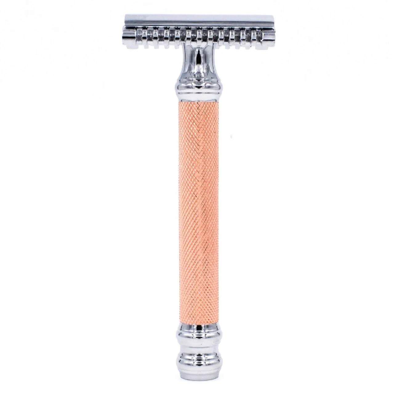 Parker - Open Comb Safety Razor 63C - Rose Gold and Chrome