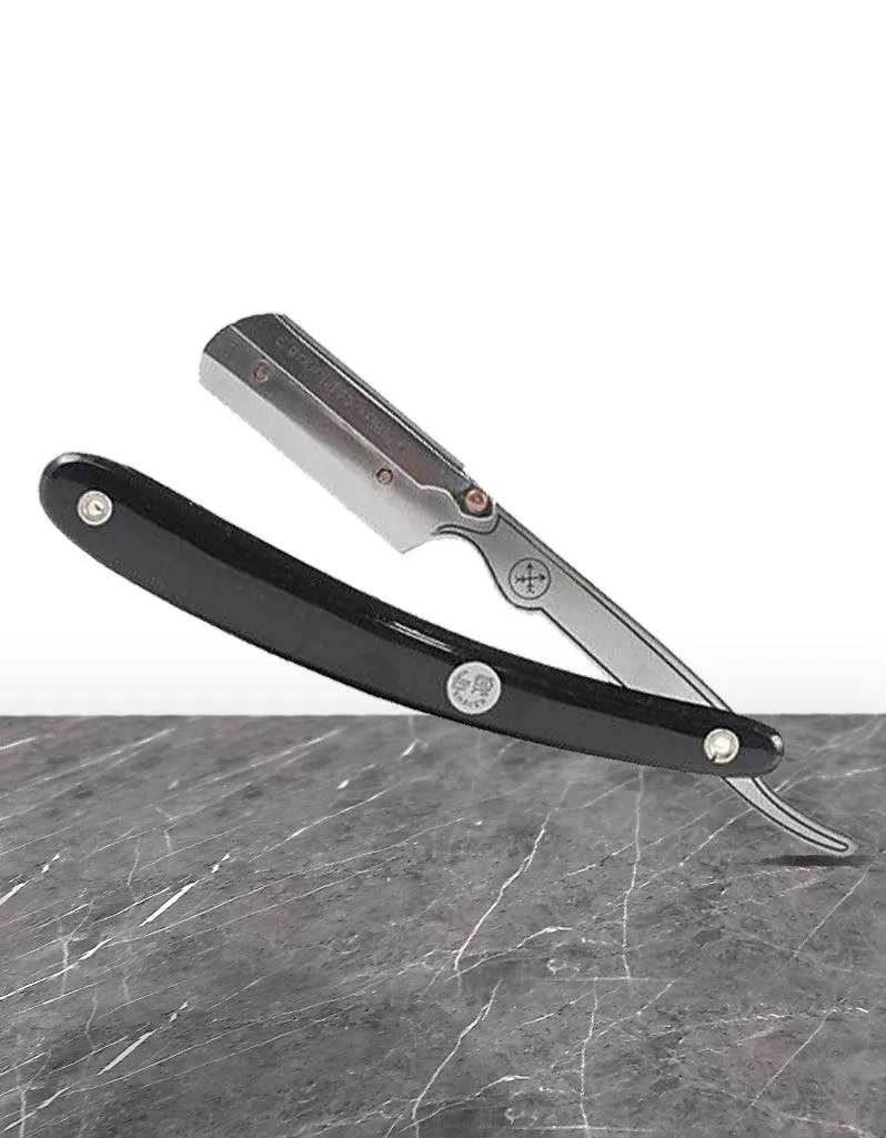 Parker - Professional Barber Razor Shavette SRB, Black Resin