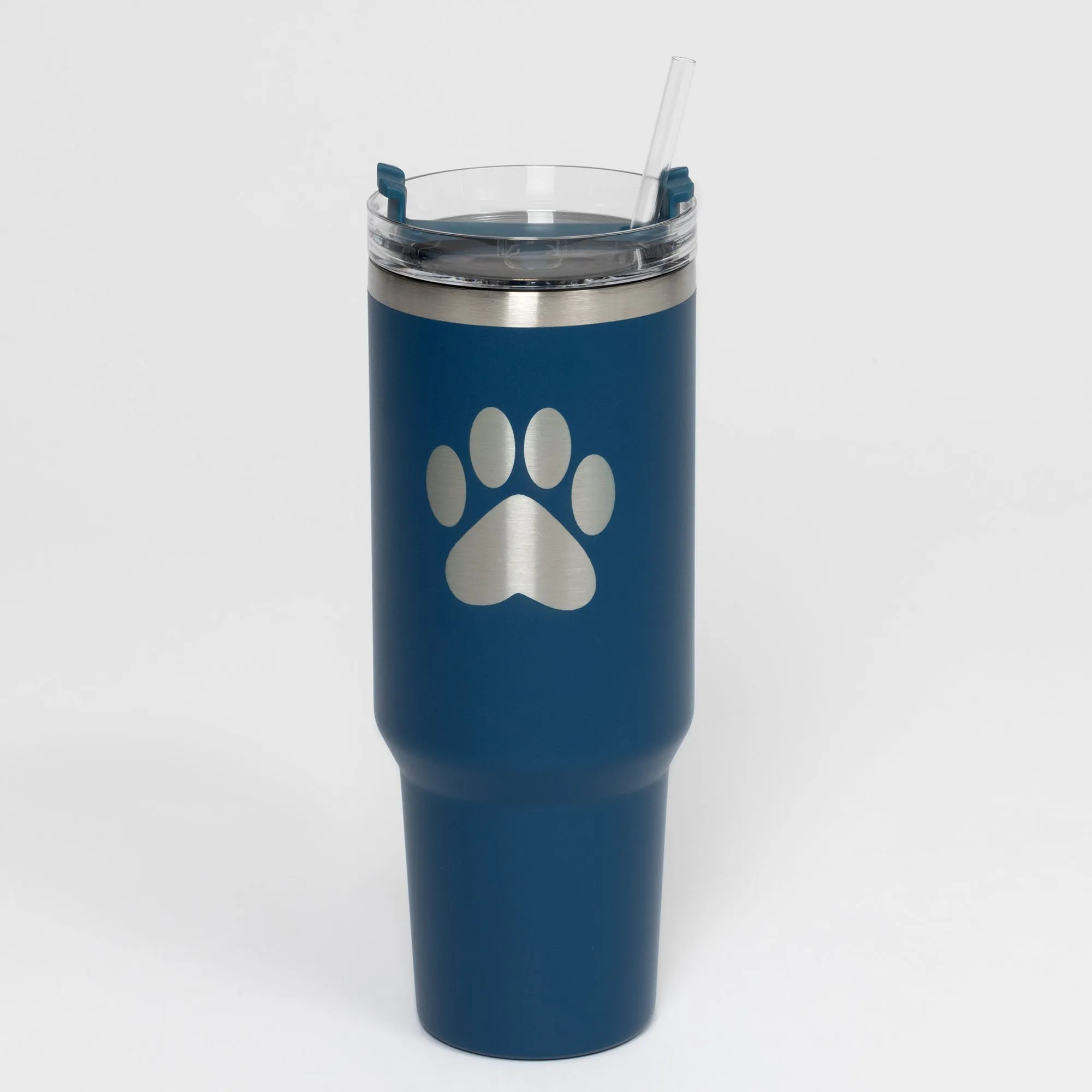 Paw Print Vacuum Sealed Stainless Steel Tumbler - 40 oz