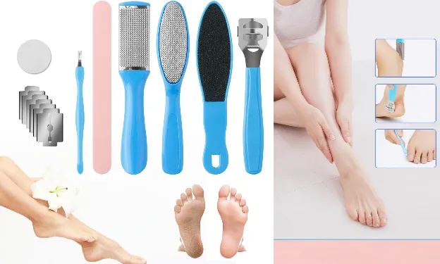 Pedicure Kit for Feet - 10 Piece Set