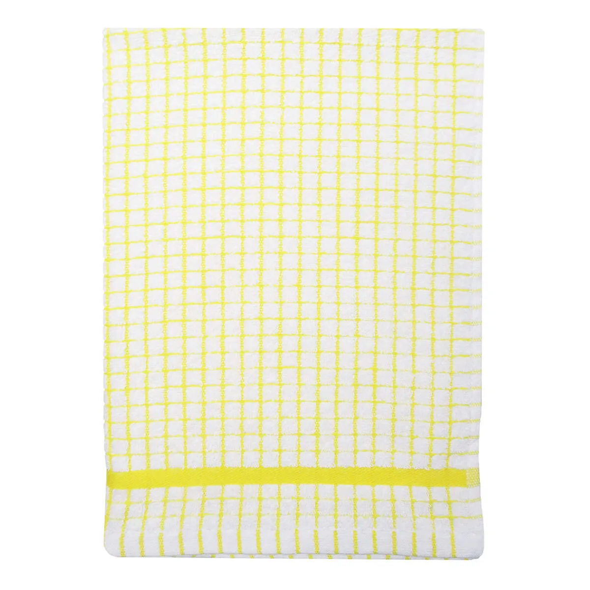 Poli-Dri Yellow Cotton Kitchen Tea Towel