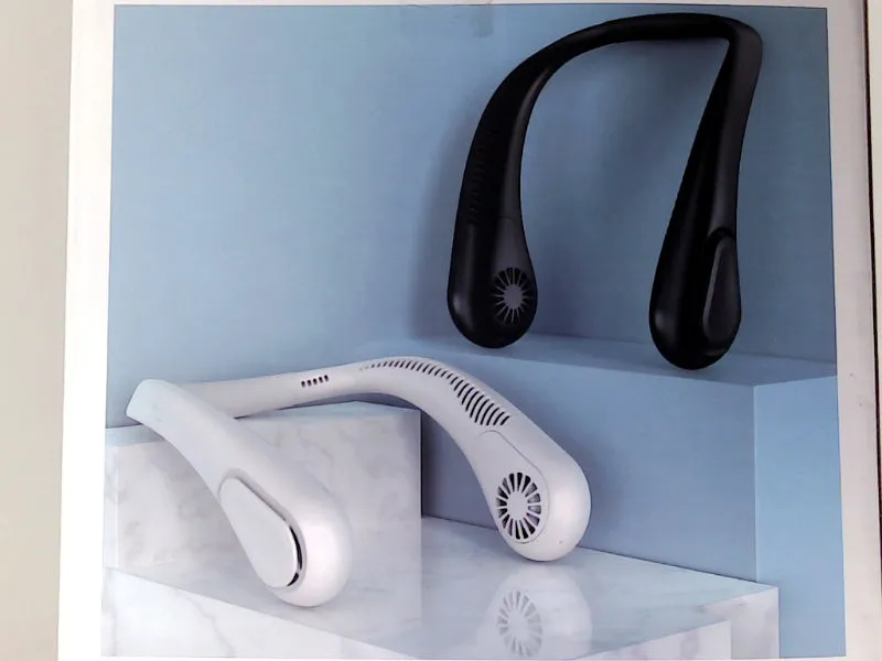 Portable Bladeless Neck Fan Hands Free Personal Cooling Device