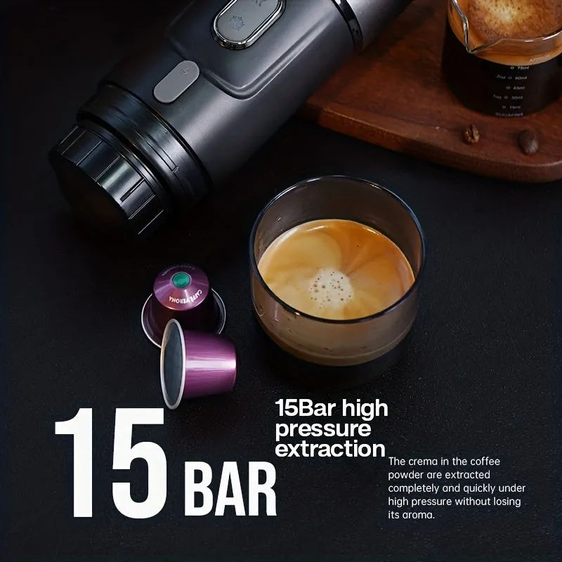 Portable Espresso Maker for Car & Home