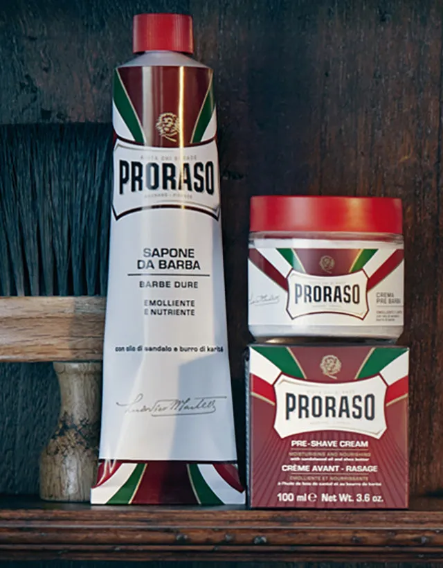 Proraso - Shaving Cream Tube, Nourishing Sandalwood, 150ml