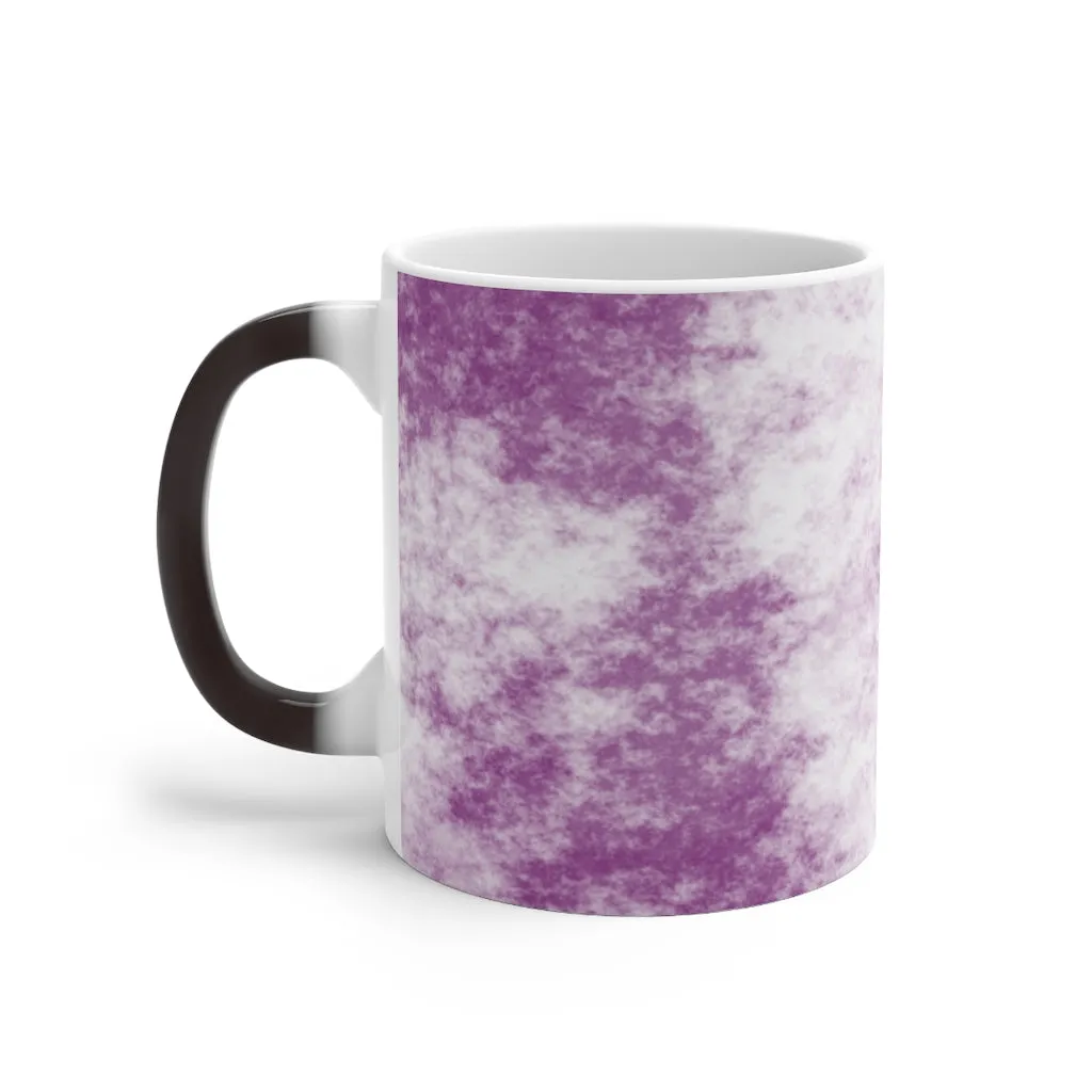 Purple Clouds Color Changing Mug