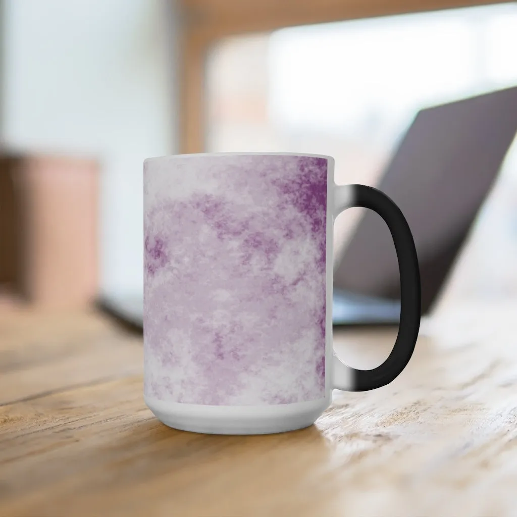 Purple Clouds Color Changing Mug