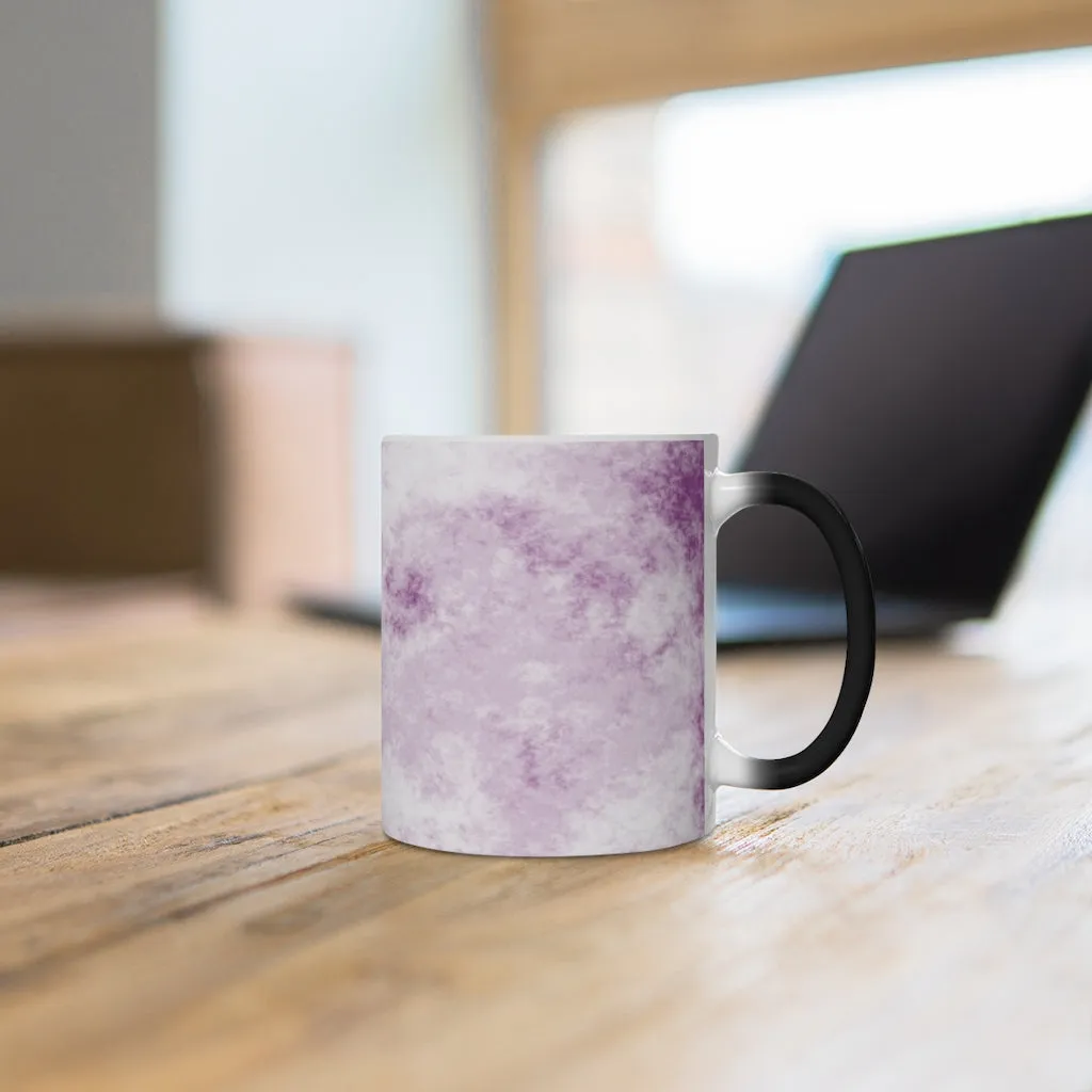 Purple Clouds Color Changing Mug