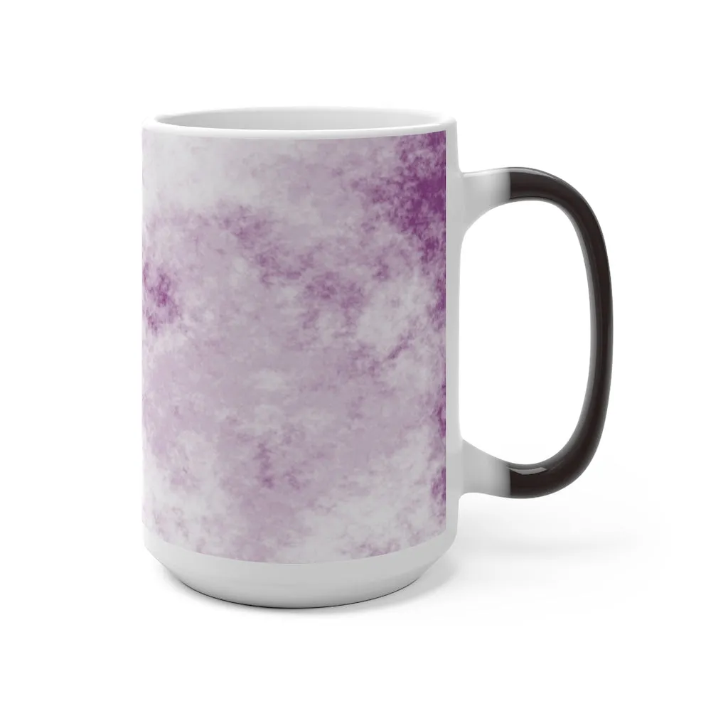 Purple Clouds Color Changing Mug