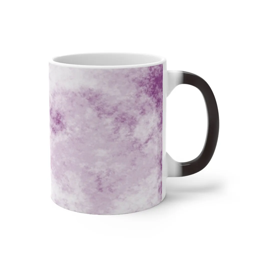 Purple Clouds Color Changing Mug