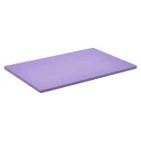 Purple Poly Chopping Board 18 X 12 X 0.5"