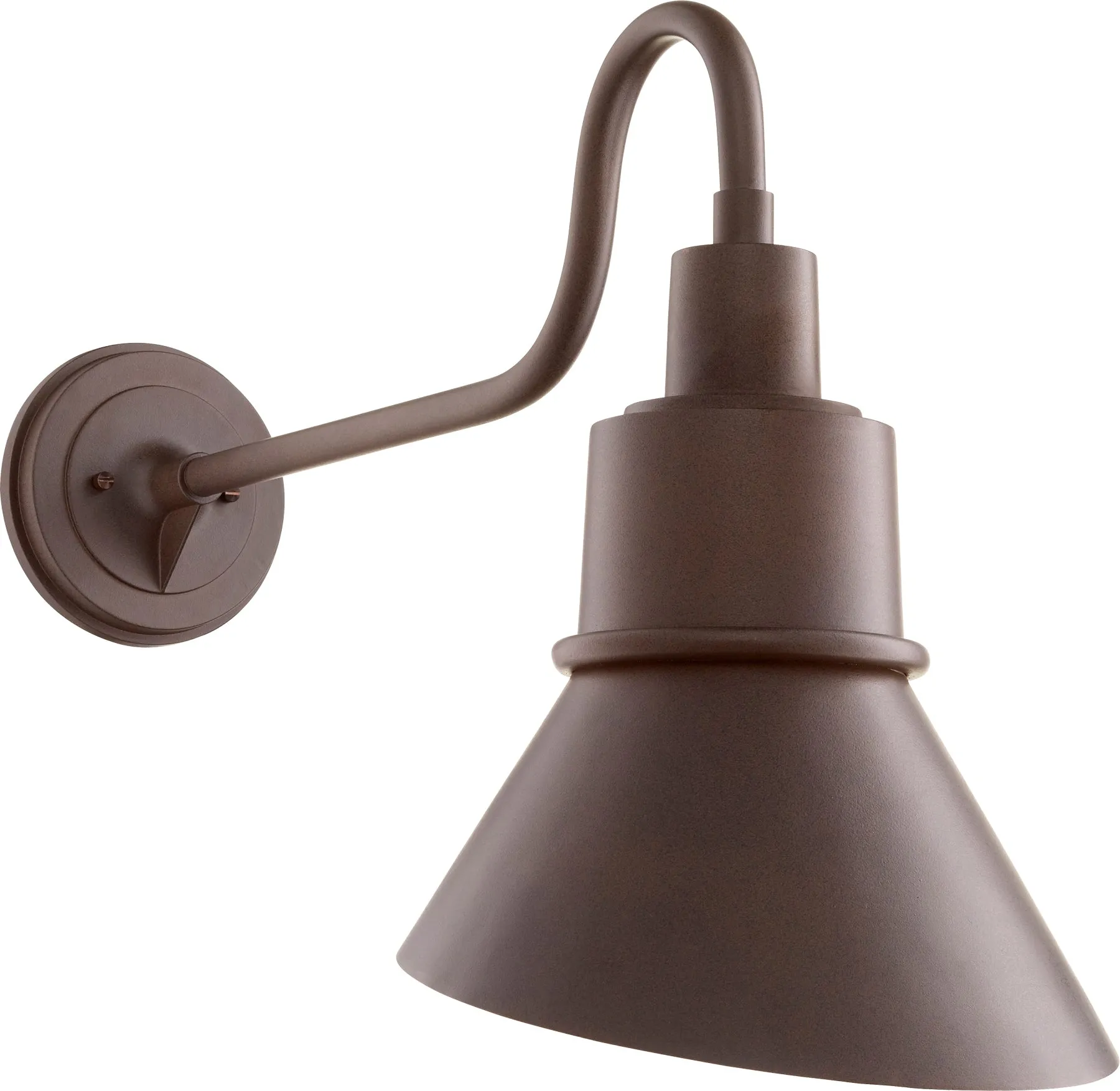 Quorum Torrey 731-86 Wall Mount Farmhouse Barn Light Traditional - Oiled Bronze