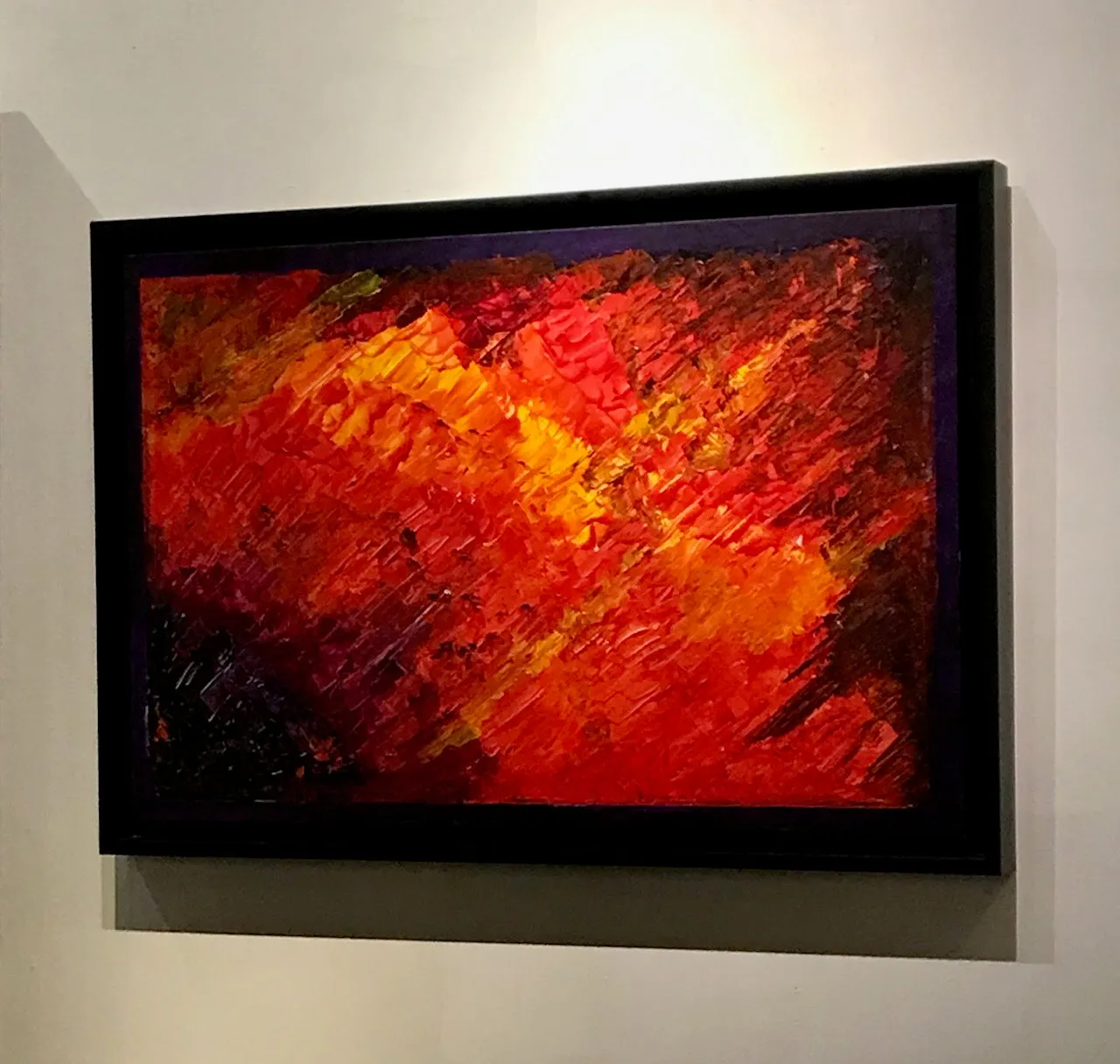 "Fiery Universe" Decorative Wall Art