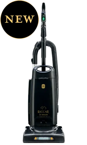 Riccar R25D Deluxe Clean Air Upright Black