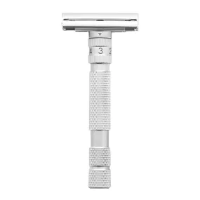 Rockwell Model T2 Safety Razor Brushed Chrome