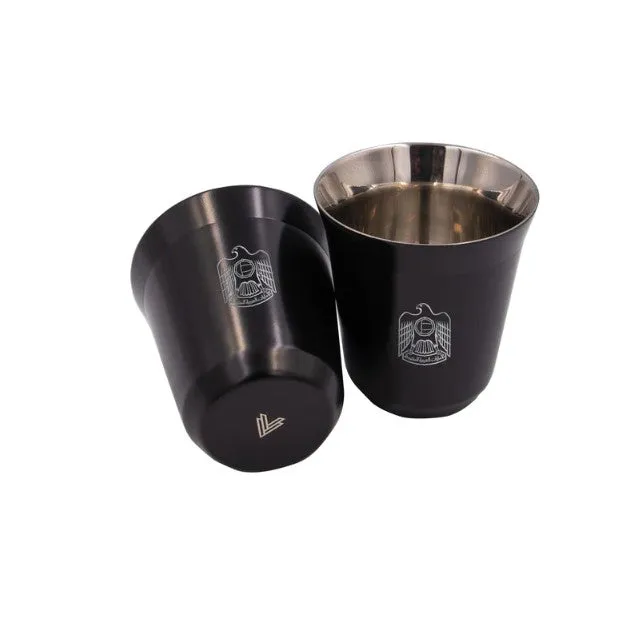 Rovatti Pola Uae Stainless Steel Cup Set Of 2 - 175 Ml