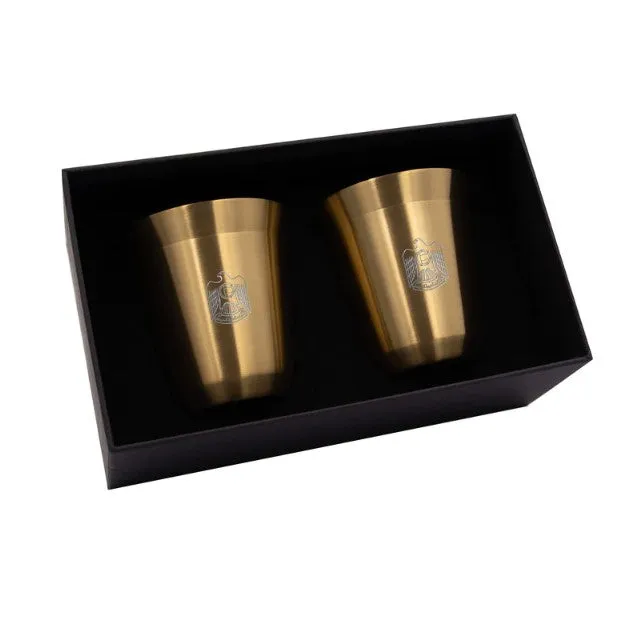 Rovatti Pola Uae Stainless Steel Cup Set Of 2 - 175 Ml