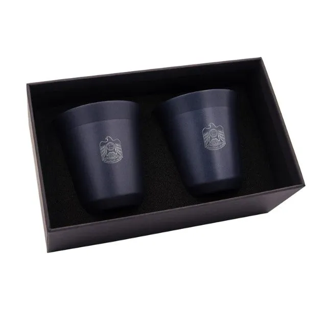 Rovatti Pola Uae Stainless Steel Cup Set Of 2 - 175 Ml