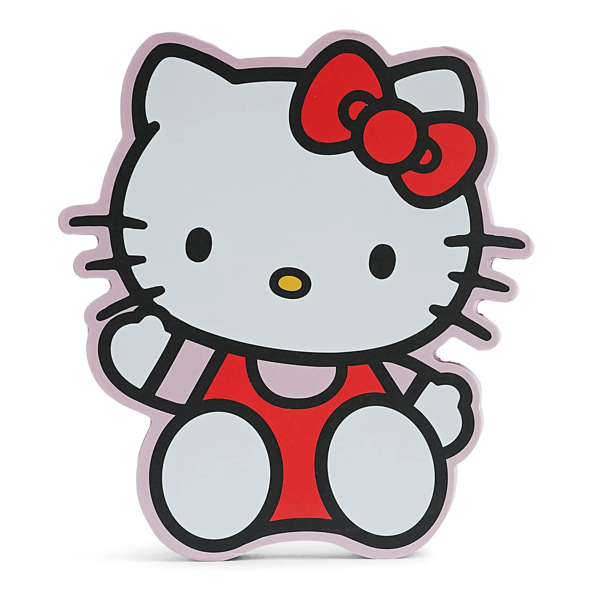 Sanrio Hello Kitty Waving Die-Cut Wooden Wall Art Sign