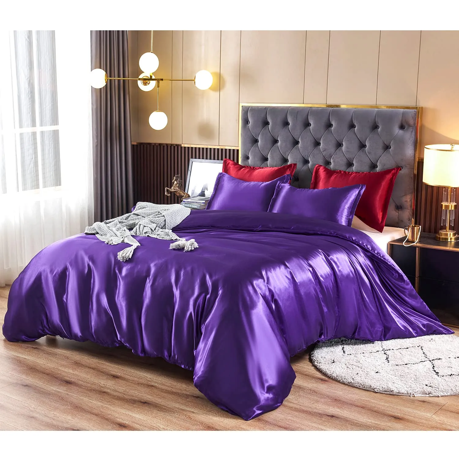 Satin Ultra Soft Duvet Cover Set