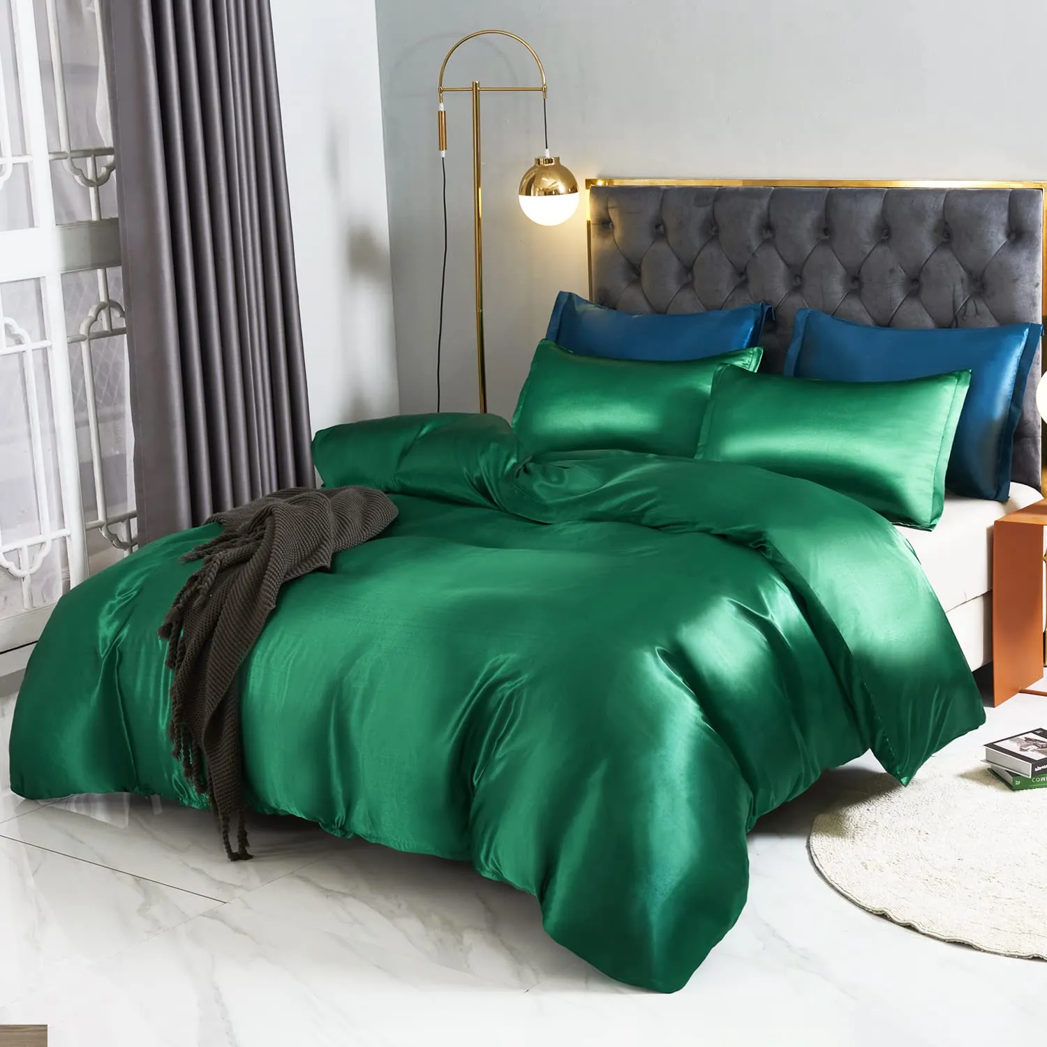 Satin Ultra Soft Duvet Cover Set