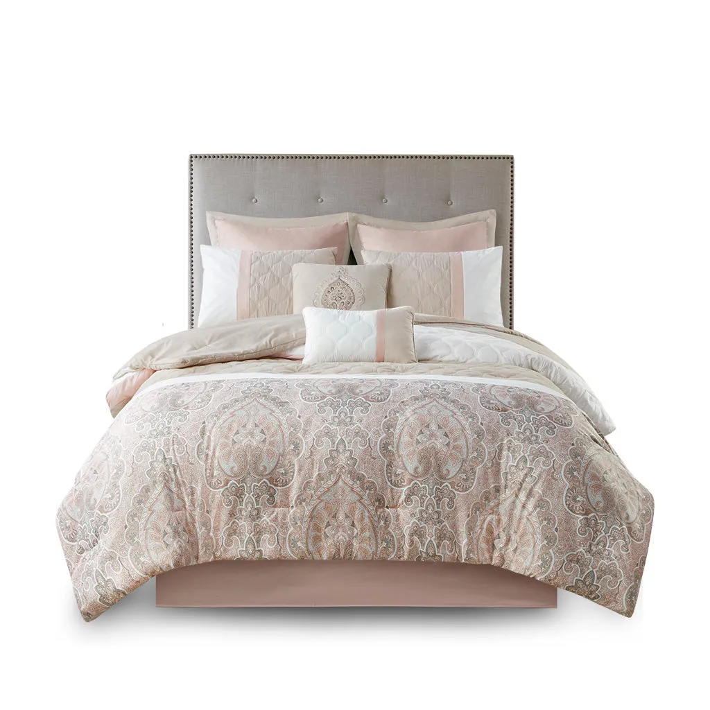 Shawnee 8 Piece Comforter Set by 510 Design