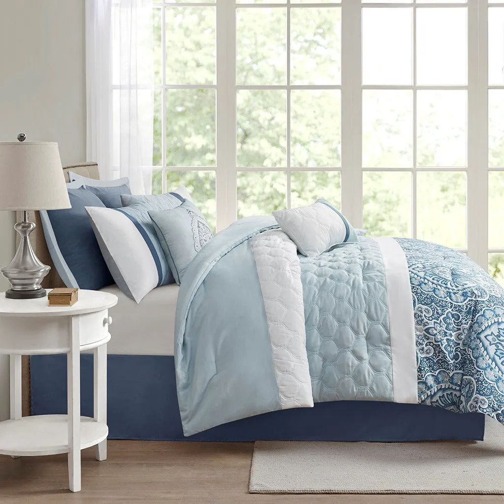 Shawnee 8 Piece Comforter Set by 510 Design