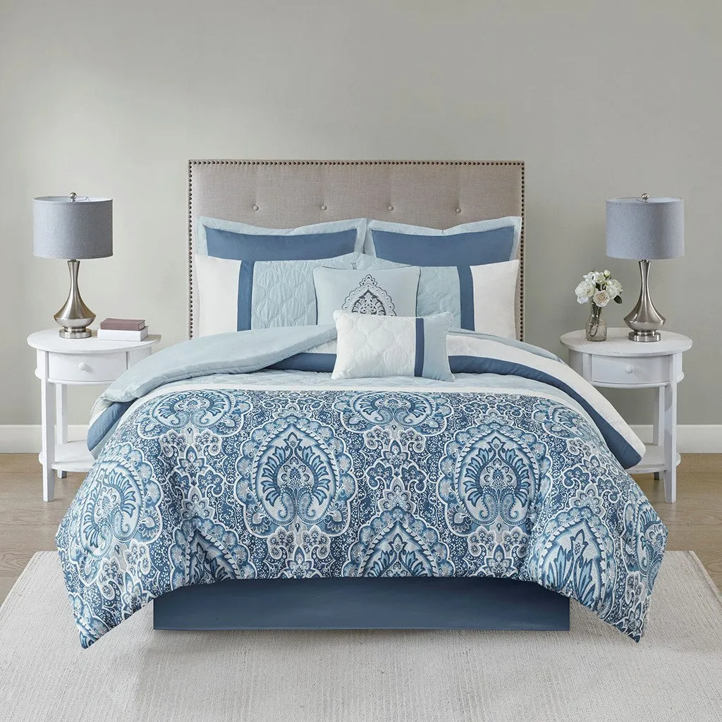 Shawnee 8 Piece Comforter Set by 510 Design