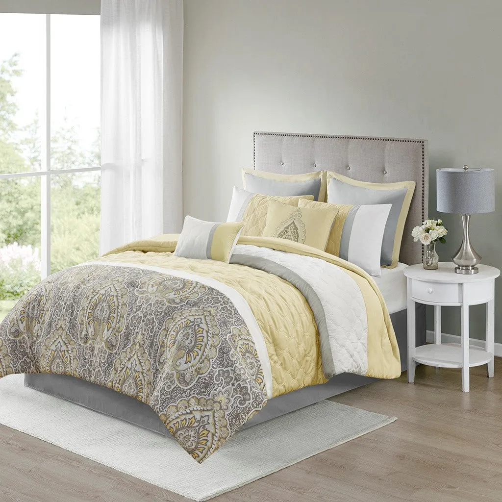 Shawnee 8 Piece Comforter Set by 510 Design