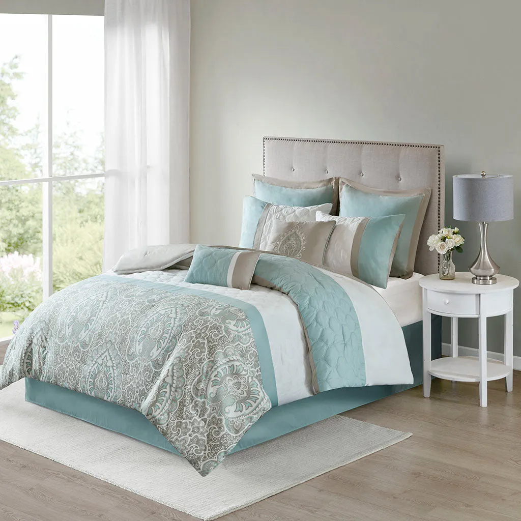 Shawnee 8 Piece Comforter Set by 510 Design