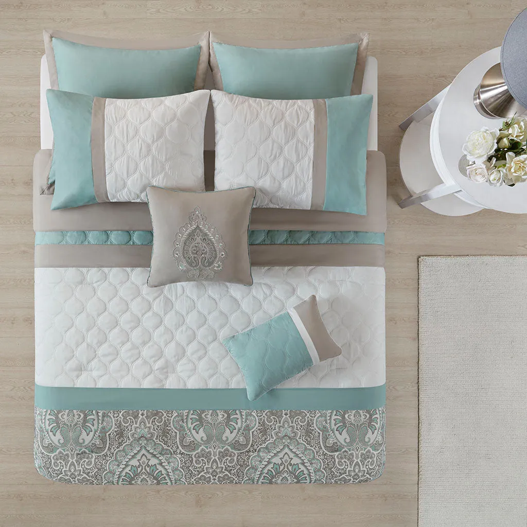 Shawnee 8 Piece Comforter Set by 510 Design