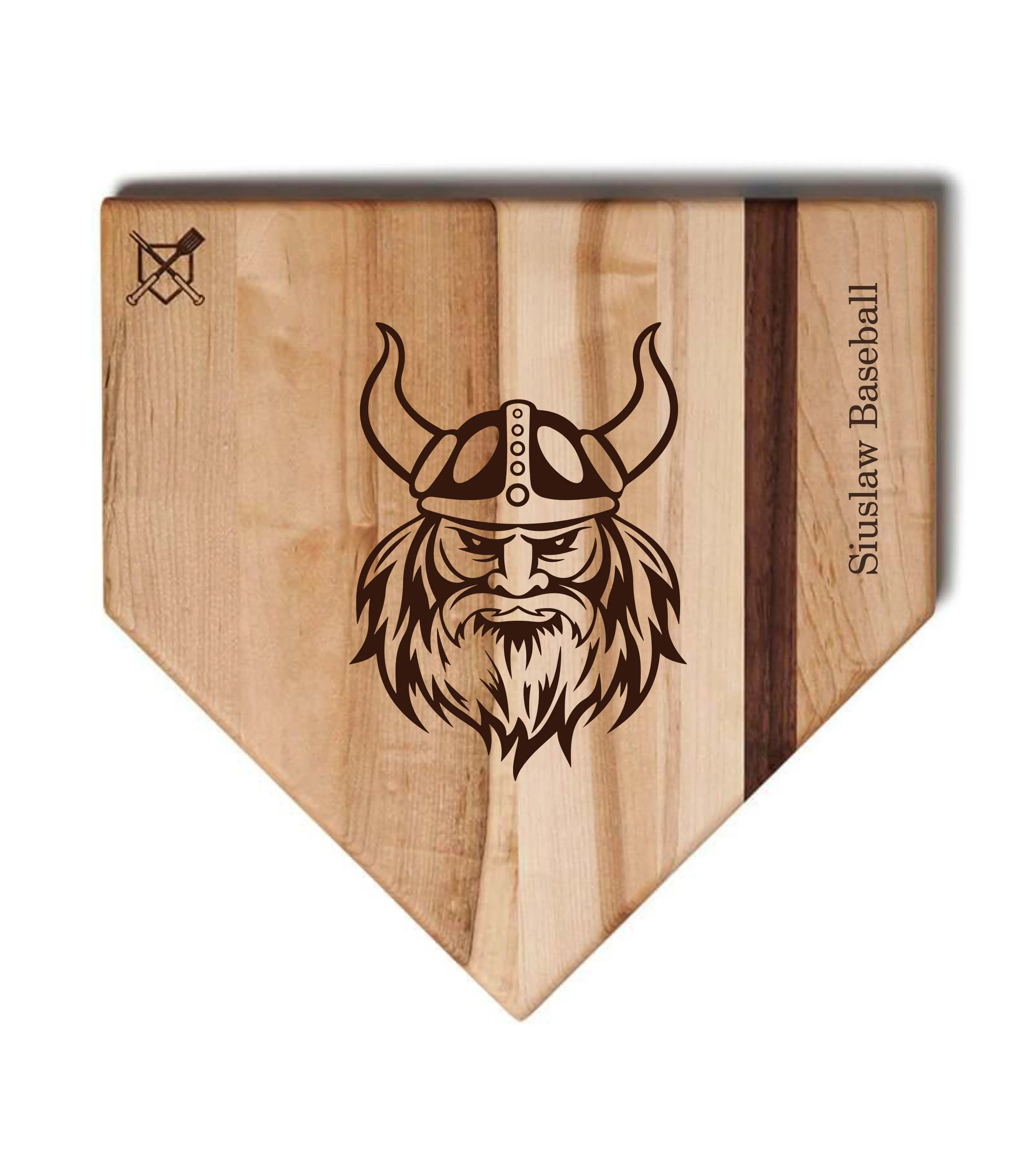 Siuslaw Vikings Cutting Boards | Choose Your Size & Style