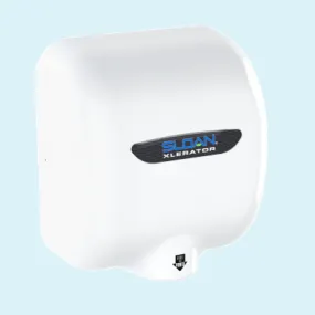 Sloan® XLERATOR™ EHD-501-PW Hand Dryer - Polished White Epoxy on Zinc Alloy High Speed Automatic Surface-Mounted