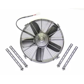 SPAL Advanced Technologies Low Profile Electric Cooling Fan 12" Fan Pusher 861 CFM - Straight Blade