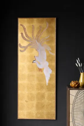 Spectacular Gold Bird Wall Art