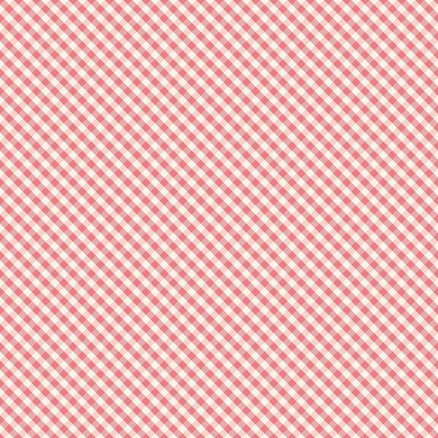 SPRING GARDENS Gingham Sugar Pink