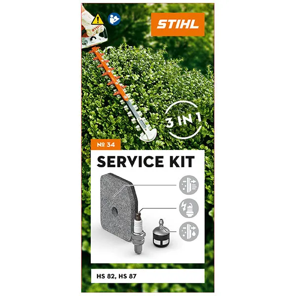 STIHL Service Kit 34 for HS 82 & HS 87 Hedge Trimmers