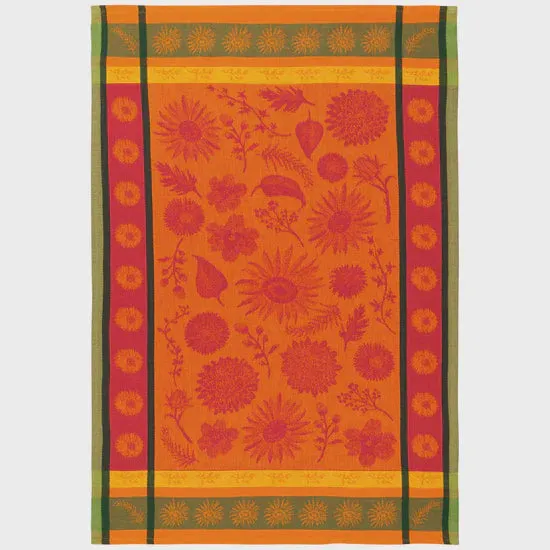 Sunflower Splendor Jacquard Dishtowel