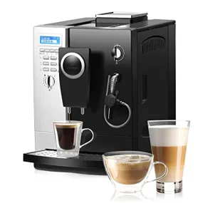 Super Automatic Espresso Machine-(Silver  Black)