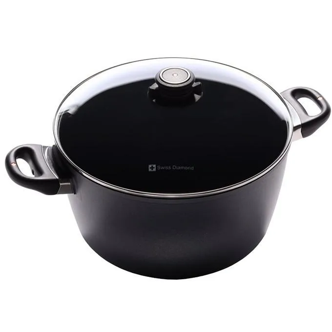 Swiss Diamond 8.5qt Non-Stick Soup Pot with Lid