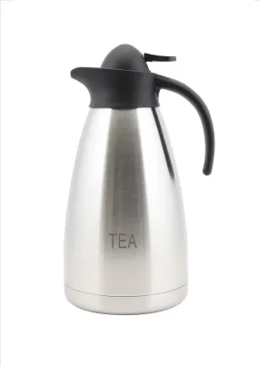 Tea Inscribed St/St Contemporary Vac. Jug 2.0