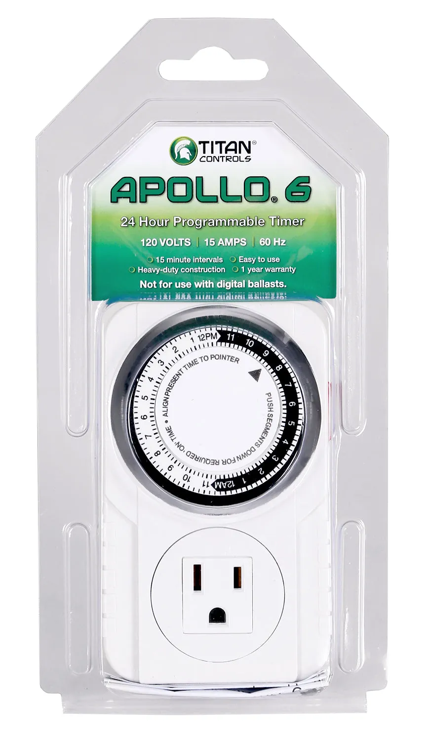 Titan Controls Apollo 6 Timer