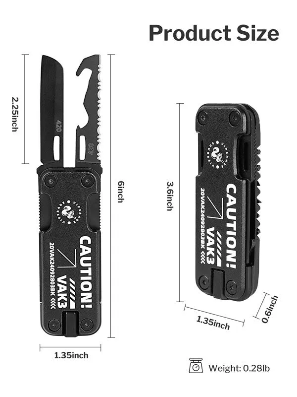 VAK3 Multitool Camping Survival Knife